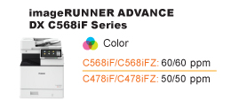 Color imageRUNNER ADVANCE DX C478/568iF/Z
